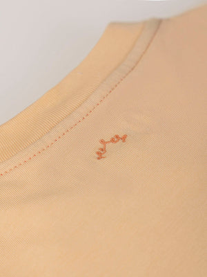 LIVE THE WAVES VAN T-SHIRT LIGHT ORANGE