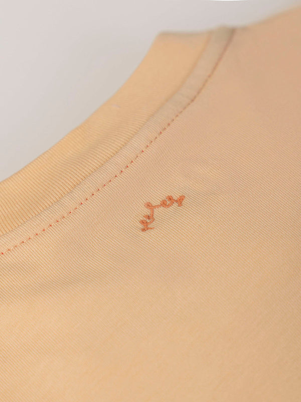 LIVE THE WAVES VAN T-SHIRT LIGHT ORANGE