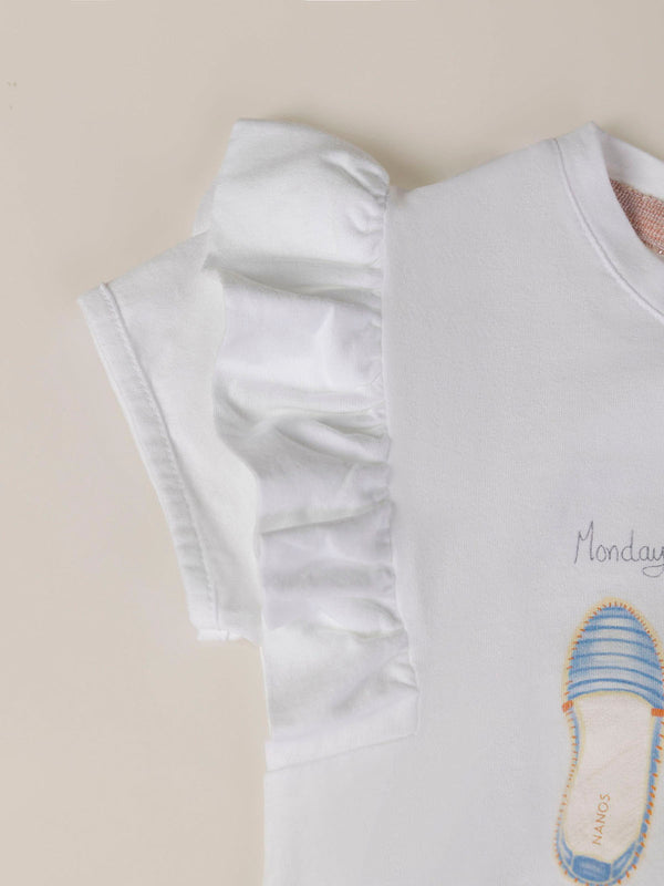 OFF-WHITE ESPADRILLES T-SHIRT