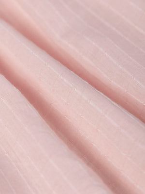 LIGHT PINK FANTASY CHECKED INTERIOR DRESS