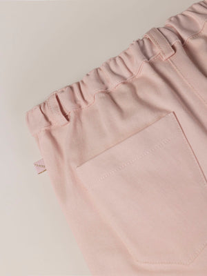 BERMUDA CANVAS BOW WAIST CREAM