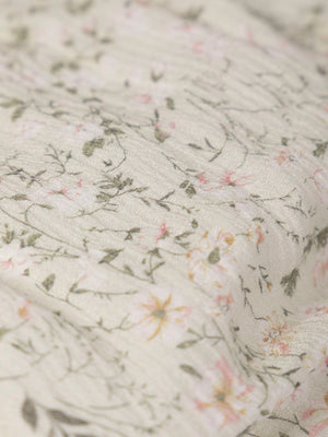 BAMBOO PRINT BABY ROMPER FANTASY LIGHT GREEN