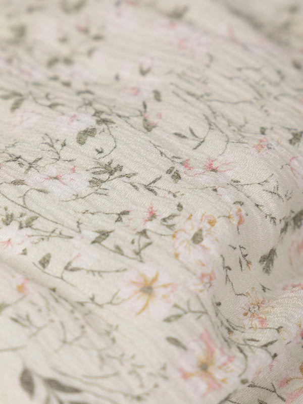 BAMBOO PRINT BABY ROMPER FANTASY LIGHT GREEN