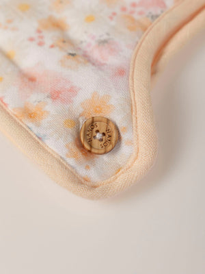 MANDARIN WATERCOLOR PRINTED BIB