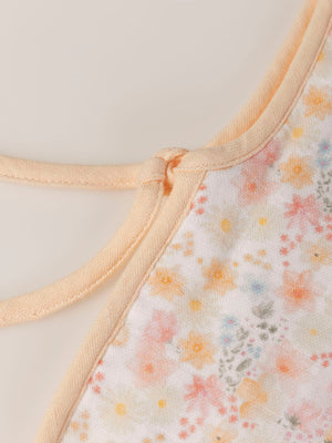 MANDARIN WATERCOLOR PRINTED BIB