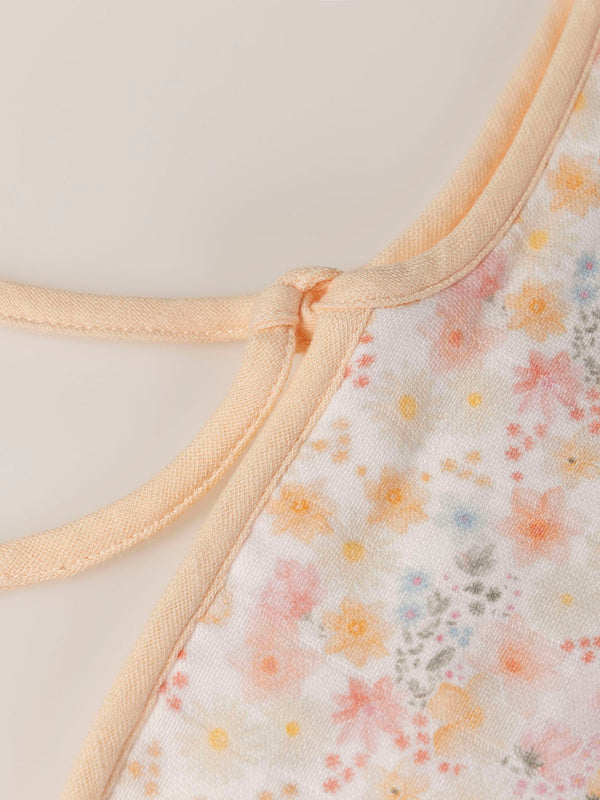 MANDARIN WATERCOLOR PRINTED BIB