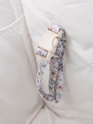 PINK FLOWER PRINT BABY LUGGAGE BAG