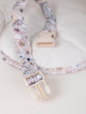 PINK FLOWER PRINT BABY LUGGAGE BAG