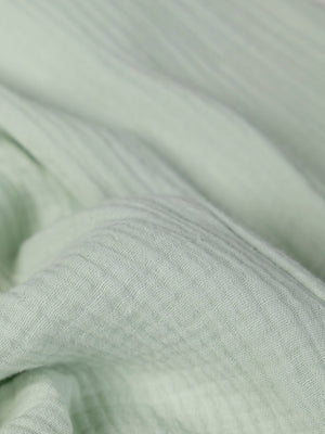 BAMBULA PANTS EMBROIDERED FLOWER HEART LIGHT GREEN