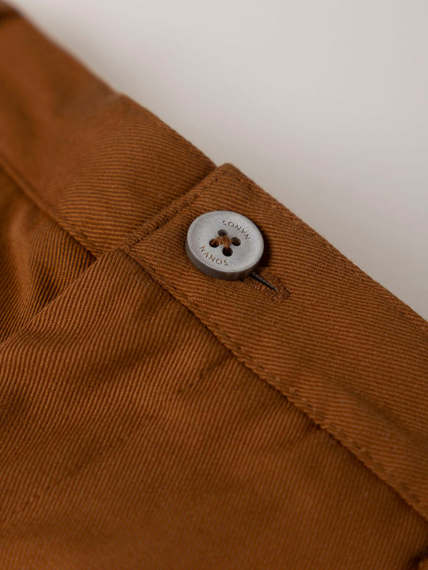 PANTALÓN SARGA JARDINERO CAMEL