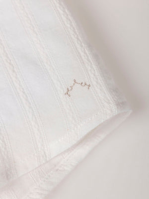 CAMISA CUELLO MAO ESTRUCTURA  BLANCO PURO