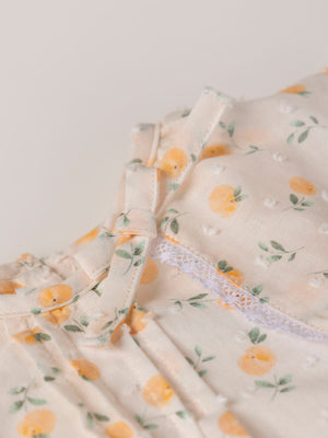 MINI WITH OFF-WHITE PEACH PRINT PLUMETTI PANTIES