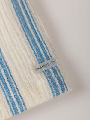 CAMISA BAMBULA RAYAS AZUL