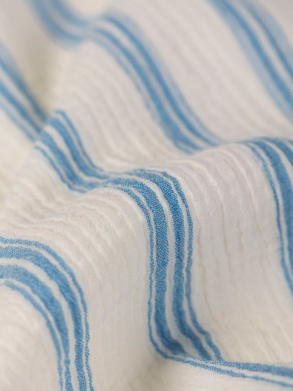 CAMISA BAMBULA RAYAS AZUL