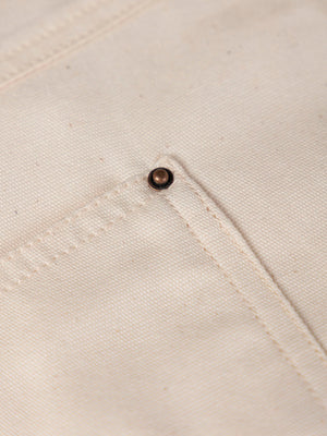 BERMUDAS LONETA CINCO BOLSILLOS BLANCO ROTO