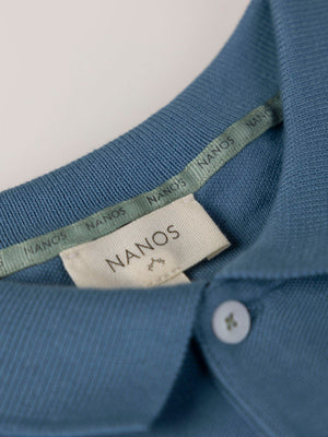 POLO EMBROIDERED LOGO MEDIUM BLUE