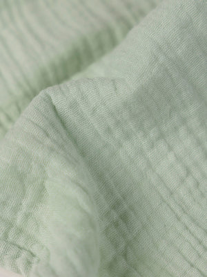 BAMBULA PANTS WITH LIGHT GREEN LACE DETAIL