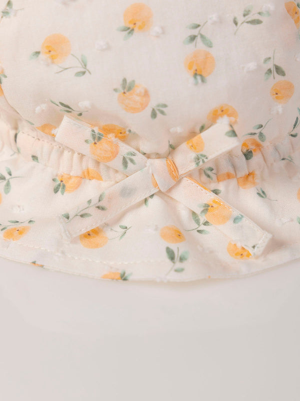 GORRO REVERSIBLE PLUMETTI MELOCOTONES ESTAMPADOS MELOCOTÓN