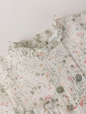 MINI WITH BAMBOO PRINT PANTIES FANTASY LIGHT GREEN