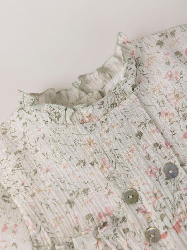 MINI WITH BAMBOO PRINT PANTIES FANTASY LIGHT GREEN