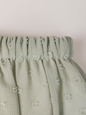 MINI WITH BAMBOO PRINT PANTIES FANTASY LIGHT GREEN