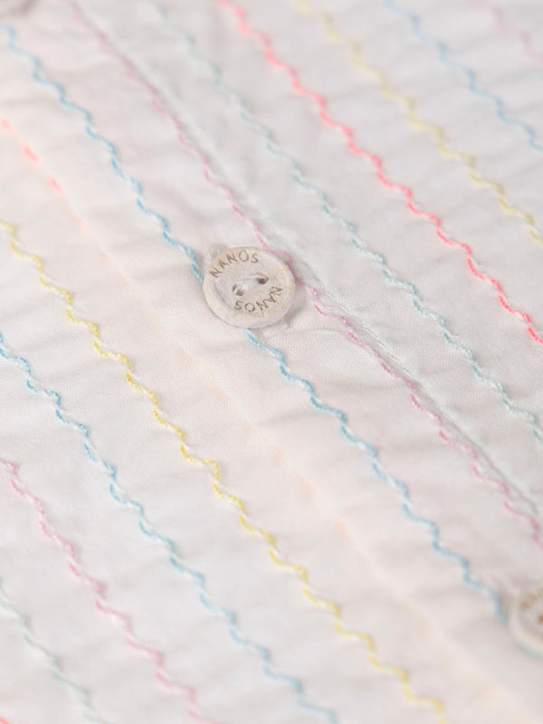 CAMISA RAYAS FLUOR CORAL