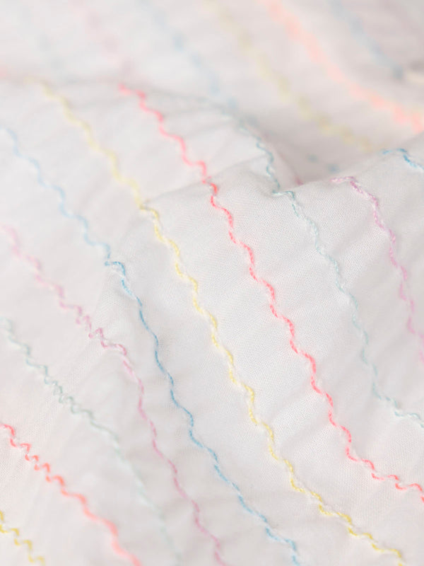 CAMISA RAYAS FLUOR CORAL