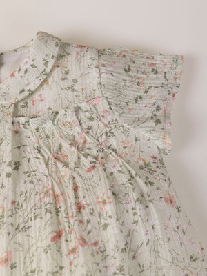 MINI WITH BAMBOO PRINT PANTIES FANTASY LIGHT GREEN