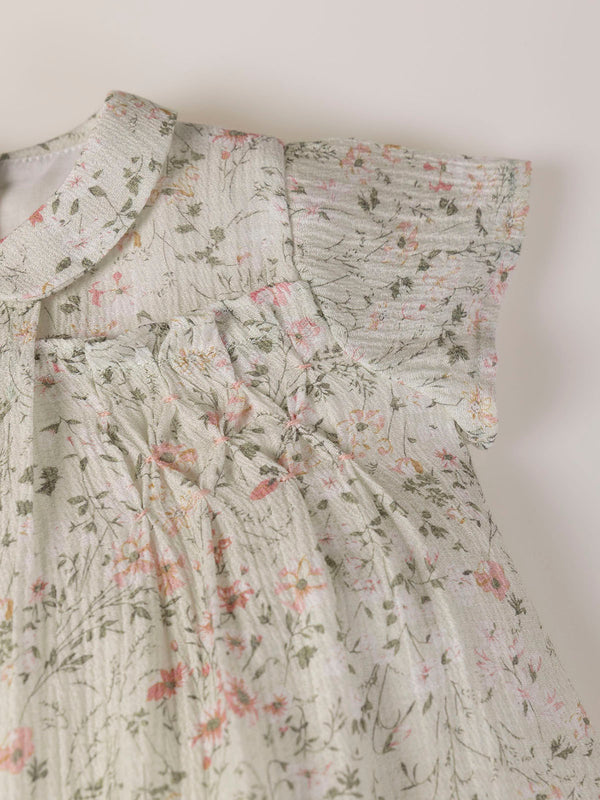 MINI WITH BAMBOO PRINT PANTIES FANTASY LIGHT GREEN