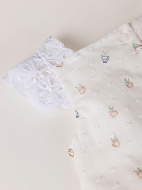 MINI WITH PLUMETI PANTIES PRINT POT CREAM