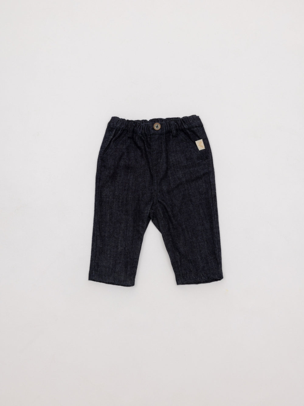 PANTALÓN CHINO LONETA PERCHADA AZUL MARINO