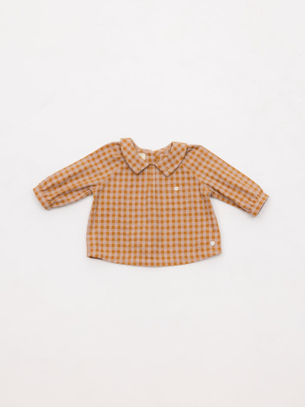 CAMISA VICHY ROSA PALO