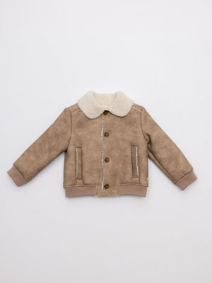 CAZADORA DOBLE FAZ CARAMELO