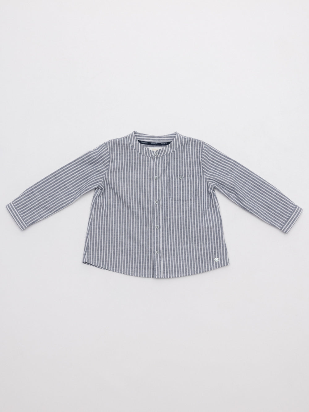 CAMISA POPELÍN RAYAS AZUL