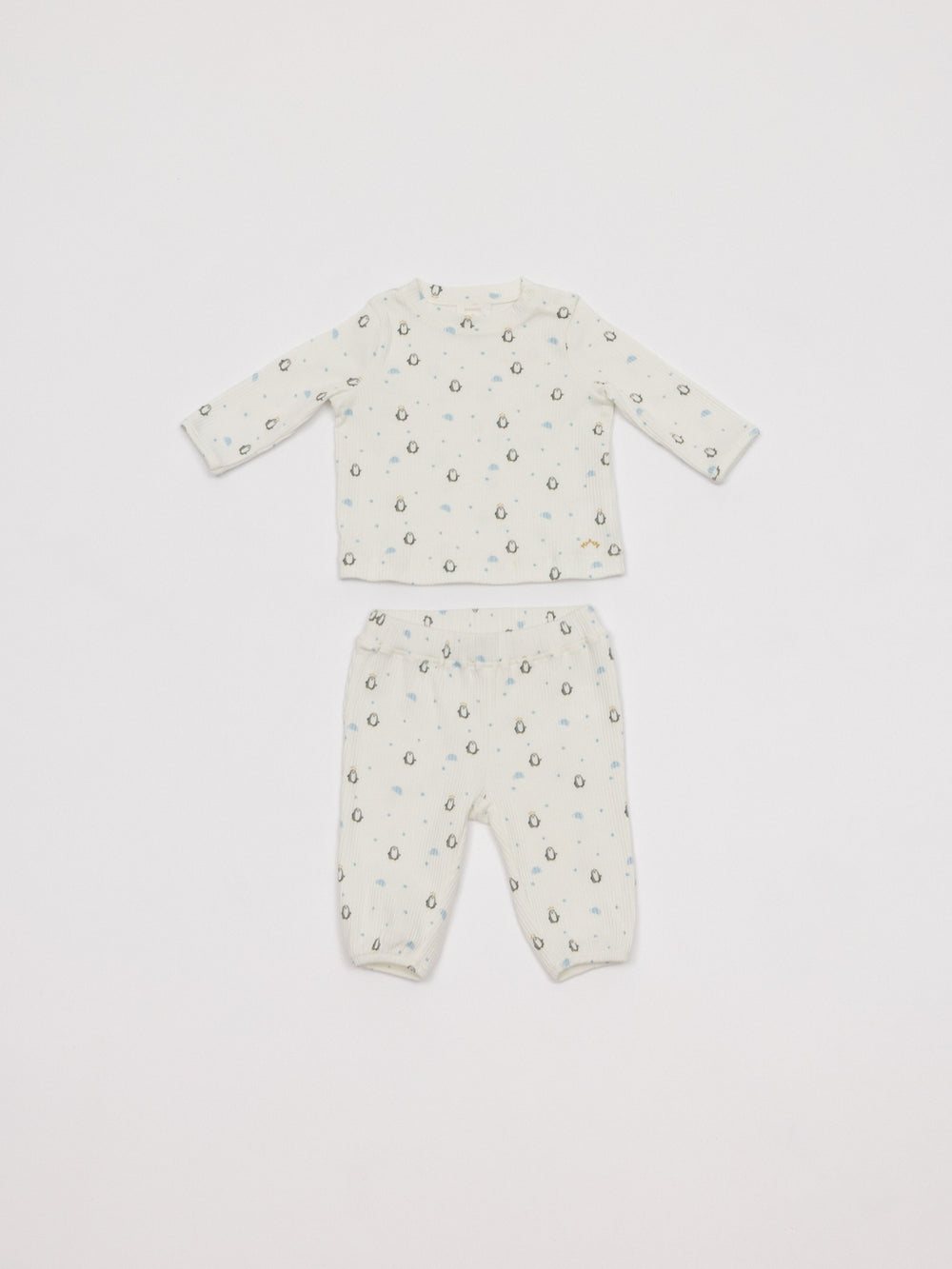 PIJAMA DOS PIEZAS PINGÜINO NATA