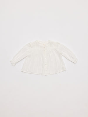 BLUSA ESTRUCTURA BLANCO ROTO