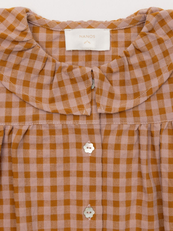 BLUSA VICHY ROSA PALO