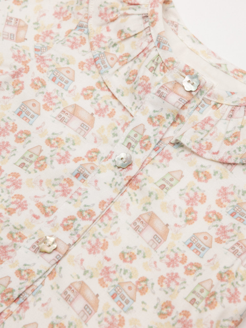 MINI CON BRAGUITA ESTAMPADA CASITAS NATA