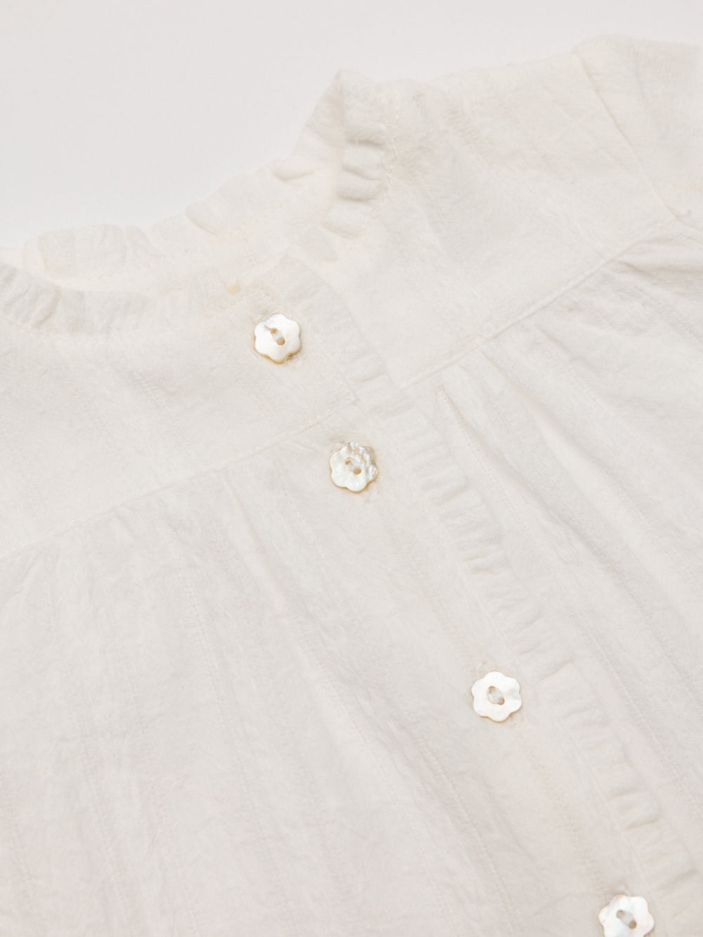 BLUSA ESTRUCTURA BLANCO ROTO