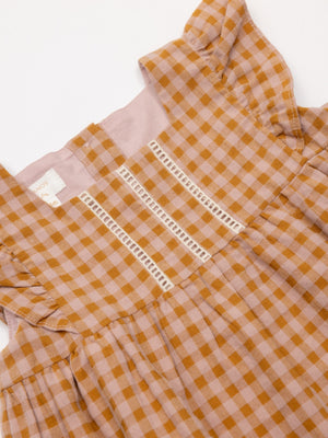 MINI CON BRAGUITA VICHY ROSA PALO