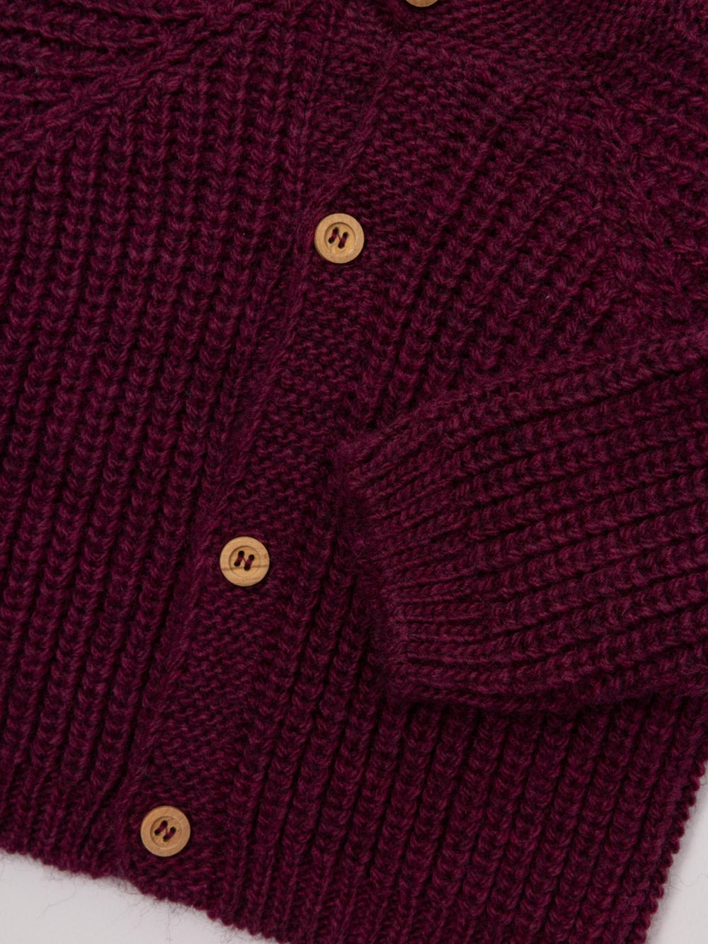 CHAQUETA RIB GRANATE