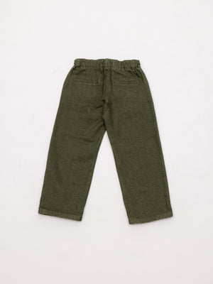 Pantalón gomas sarga soft lazo Liberty verde