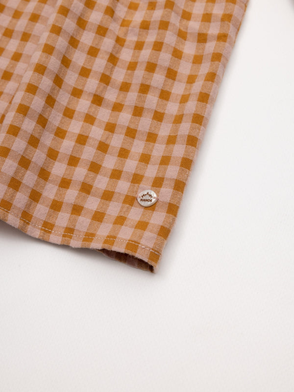 BLUSA VICHY ROSA PALO