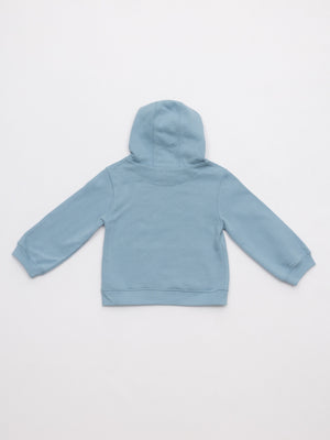 SUDADERA FELPA NANOS AZUL