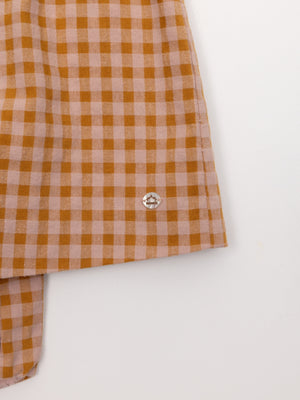 MINI CON BRAGUITA VICHY ROSA PALO