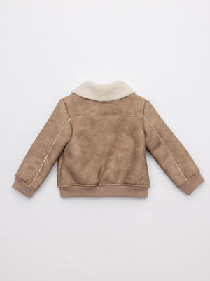 CAZADORA DOBLE FAZ CARAMELO