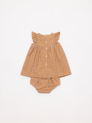 MINI CON BRAGUITA VICHY ROSA PALO