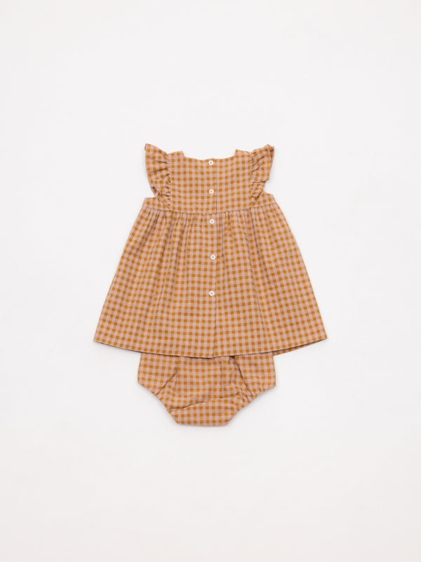 MINI CON BRAGUITA VICHY ROSA PALO