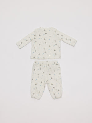 PIJAMA DOS PIEZAS PINGÜINO NATA