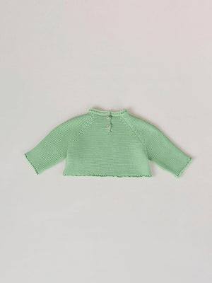 JERSEY PUNTO DETALLE ESTRELLA VERDE AGUA